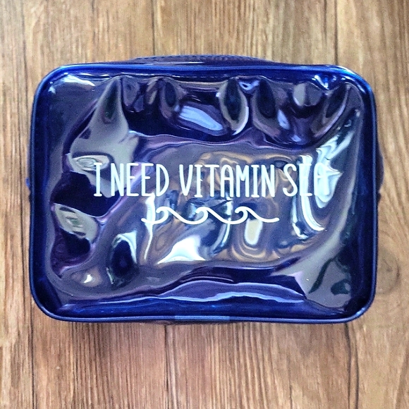 Got To Go Blue ClearVinyl Carry-On Case - Picture 1 of 6